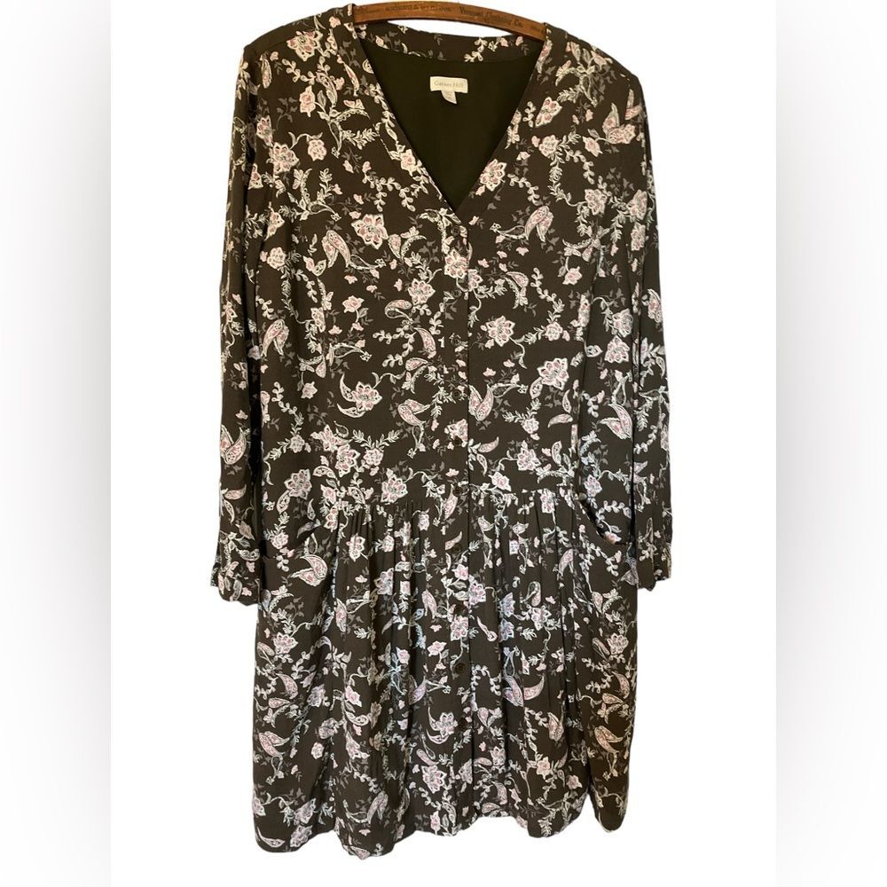 Garnet Hill Drop Waist Dress Size 6